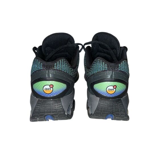 Nike Air Max Dn - US 5Y- Trainers Black Cobalt Green White Sneakers Shoes - Picture 6 of 8